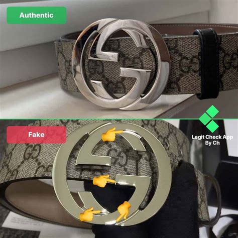 real gucci belt from fake|Gucci Belt Authenticity Check: REAL vs FAKE Guide.